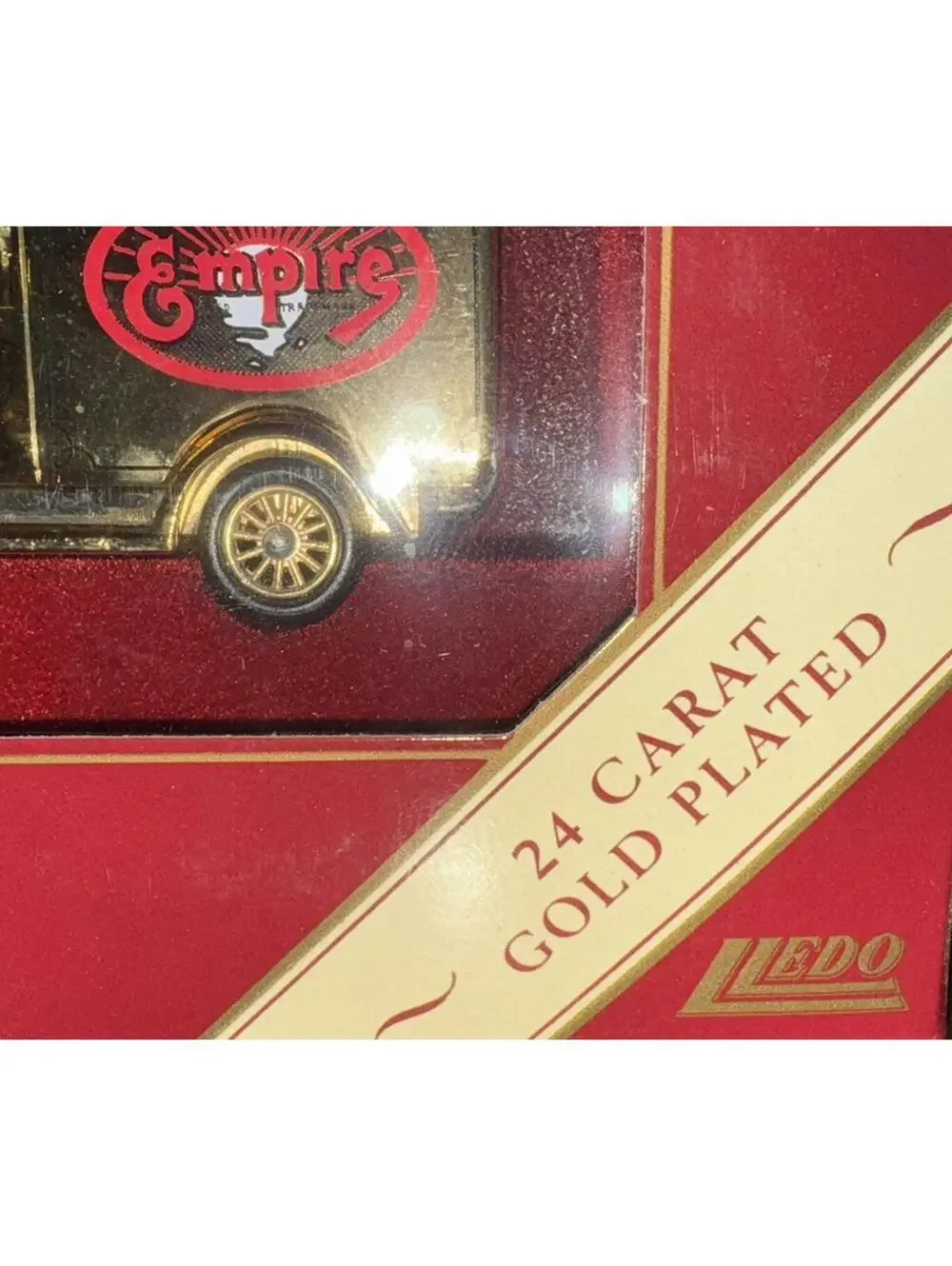 Lledo The Golden Days Of The Film Industry Collection 24K Gold Plated Limited Ed